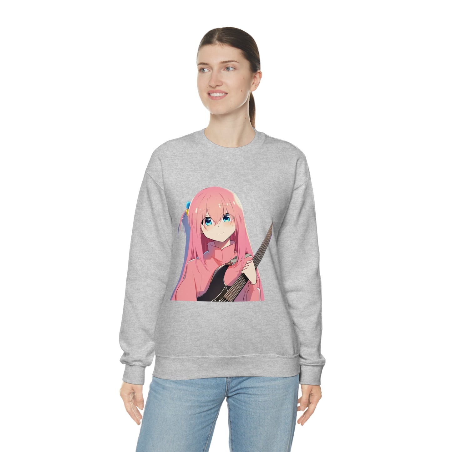 Bocchi The Rock Sweatshirt (Unisex Heavy Blend)