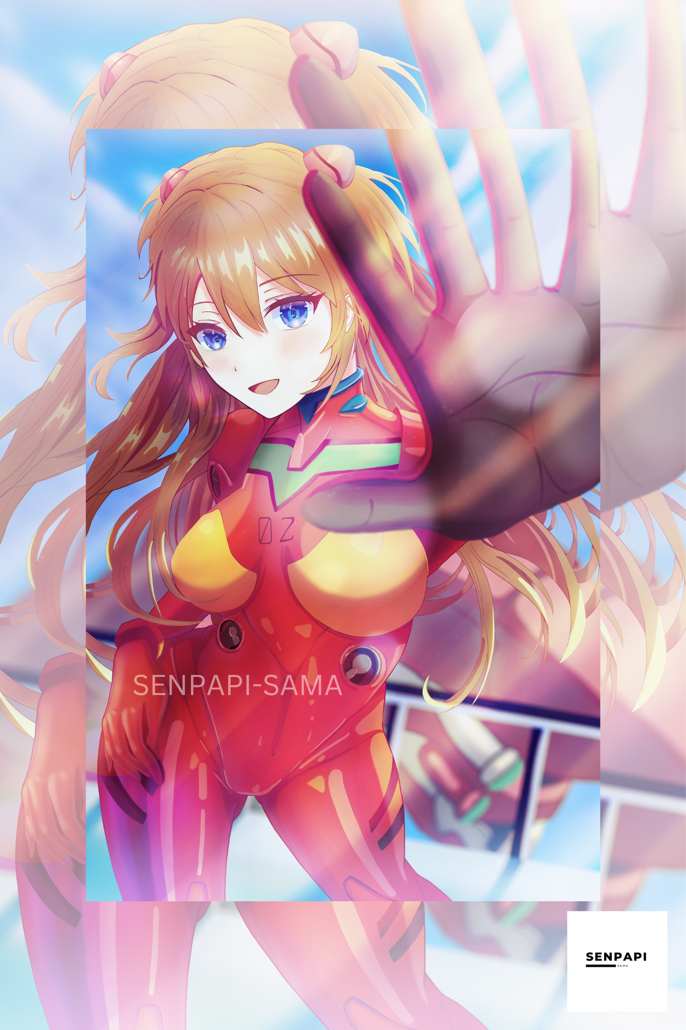 Asuka Neon Genesis Evangelion Poster