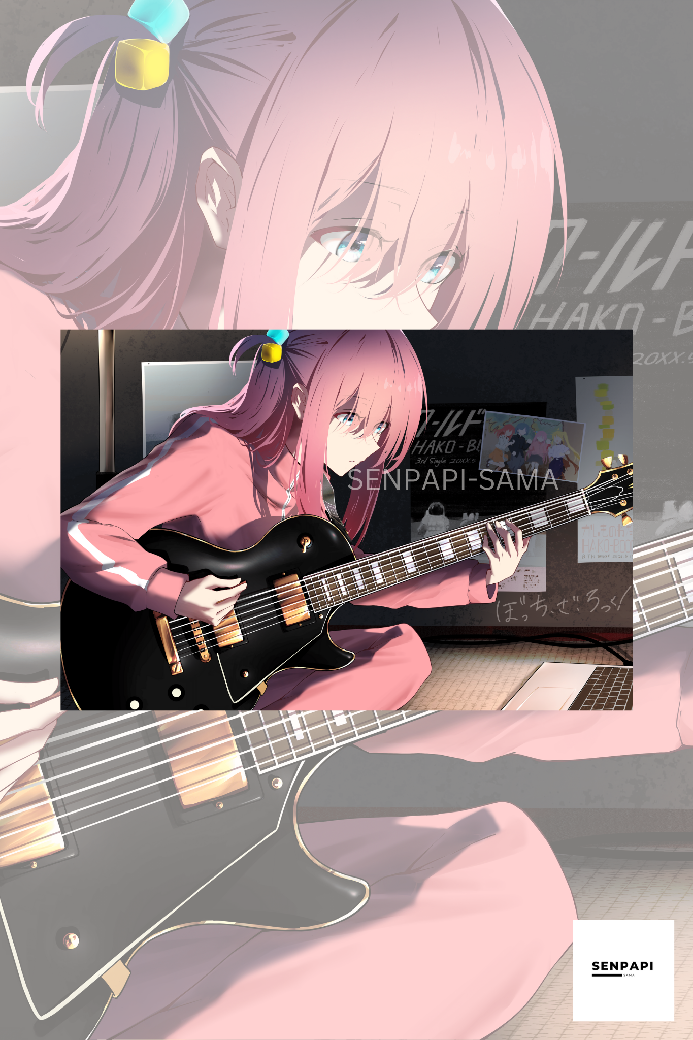Gotoh Hitori (Closet ver.) - Bocchi The Rock Poster