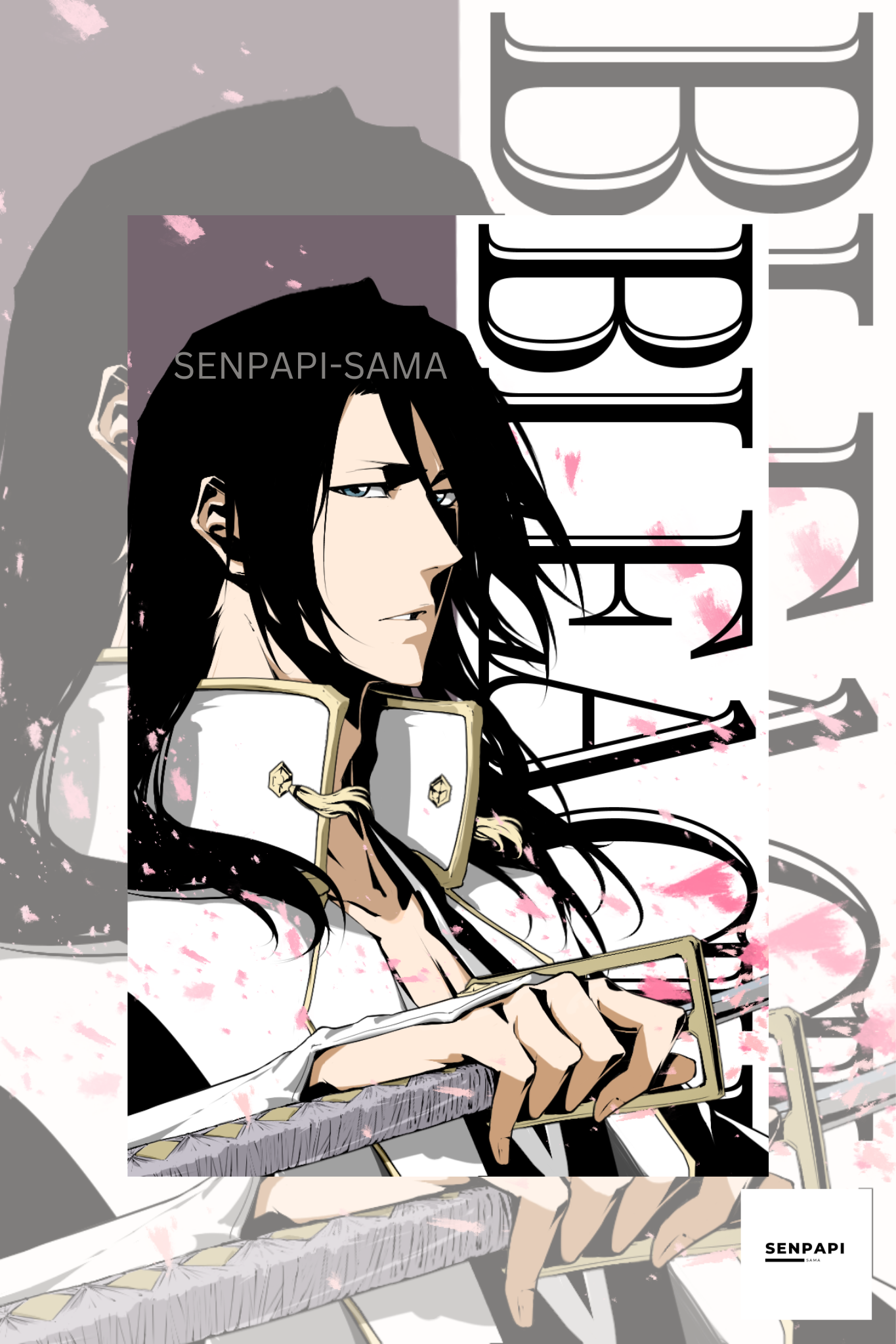 Byakuya Kuchiki -  Bleach Poster