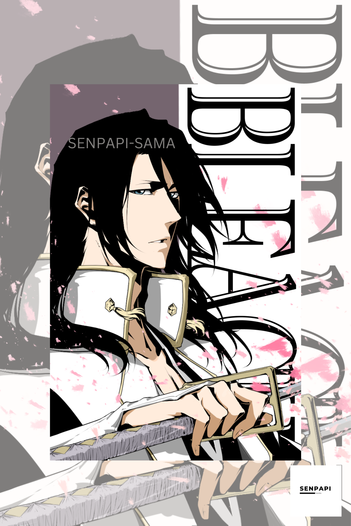 Byakuya Kuchiki - Bleach Poster