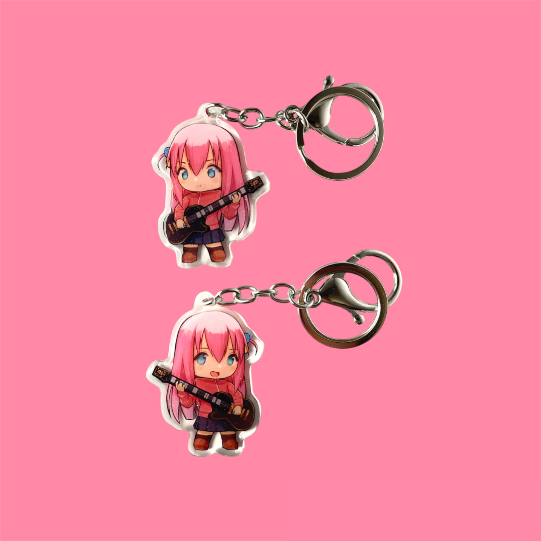 Hitori Gotoh Bocchi The Rock Keychain
