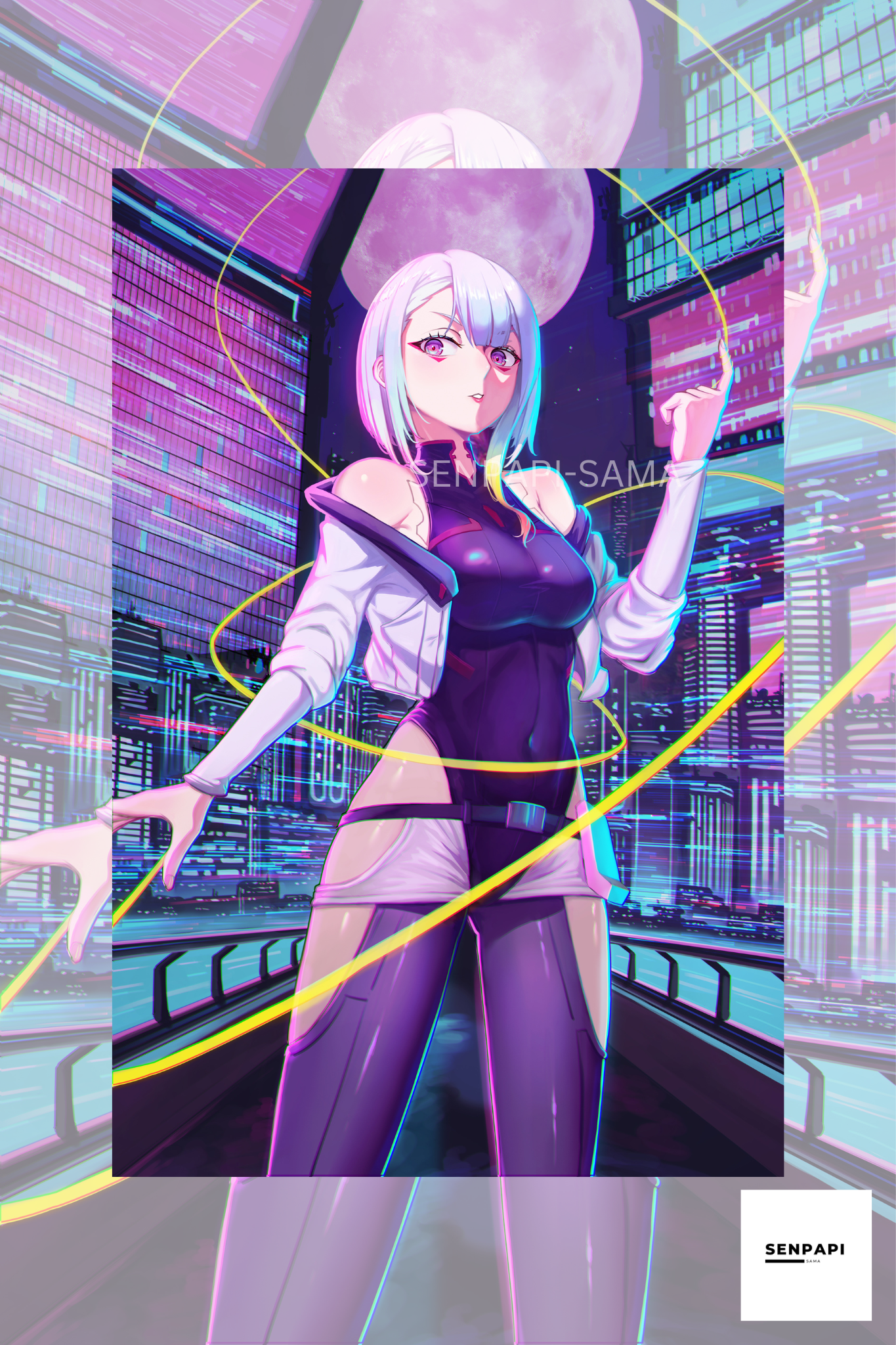 Lucy Cyberpunk Edgerunners Poster