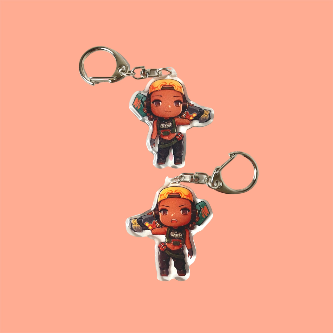 Raze VALORANT Keychain