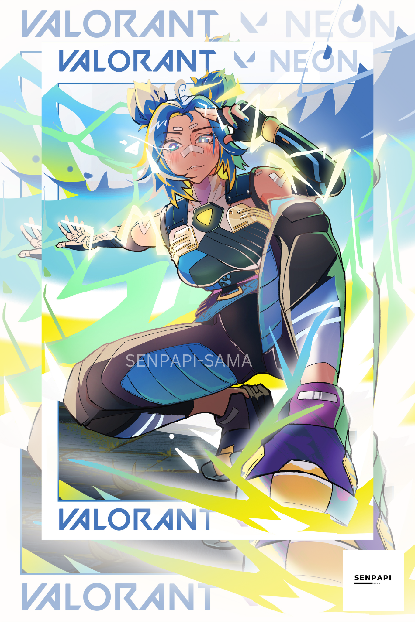 Neon - Valorant Poster