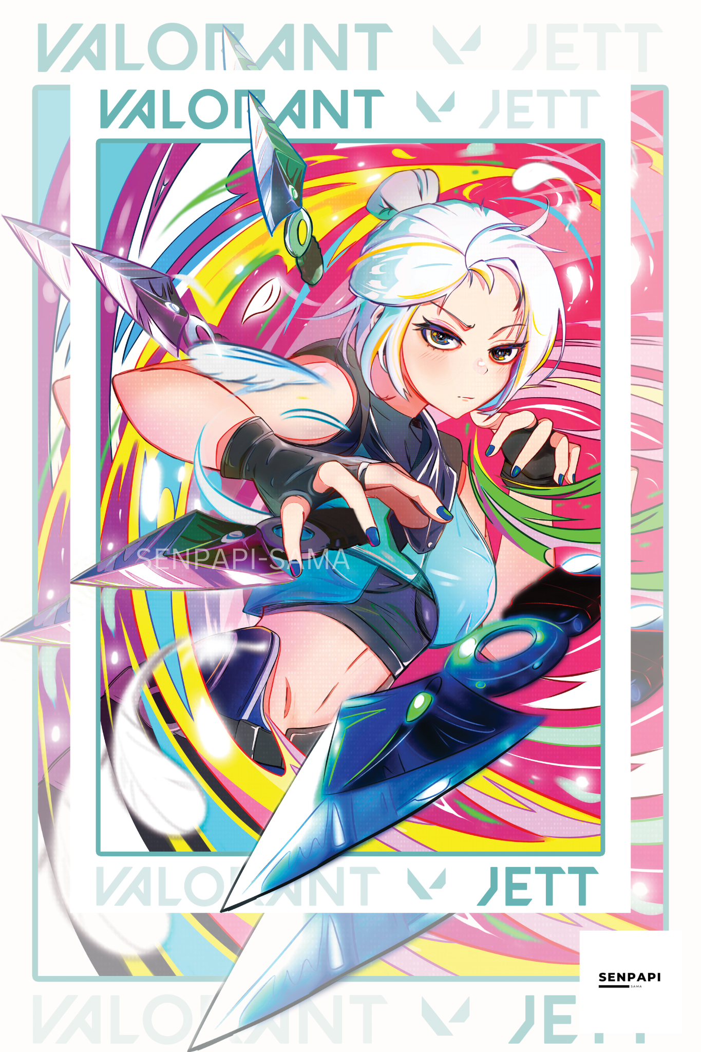 Jett - Valorant Poster