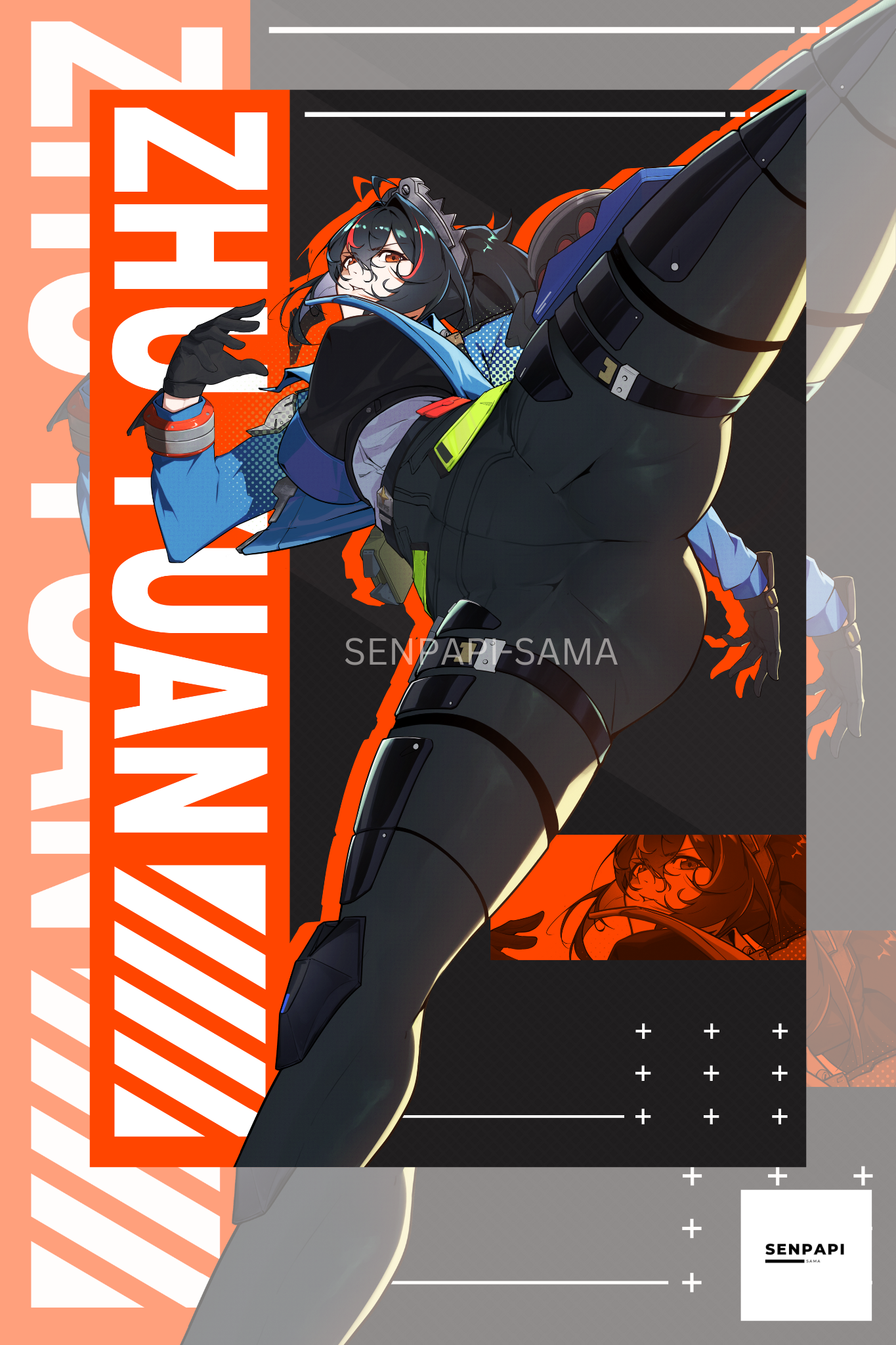 Zhu Yuan - Zenless Zone Zero Poster