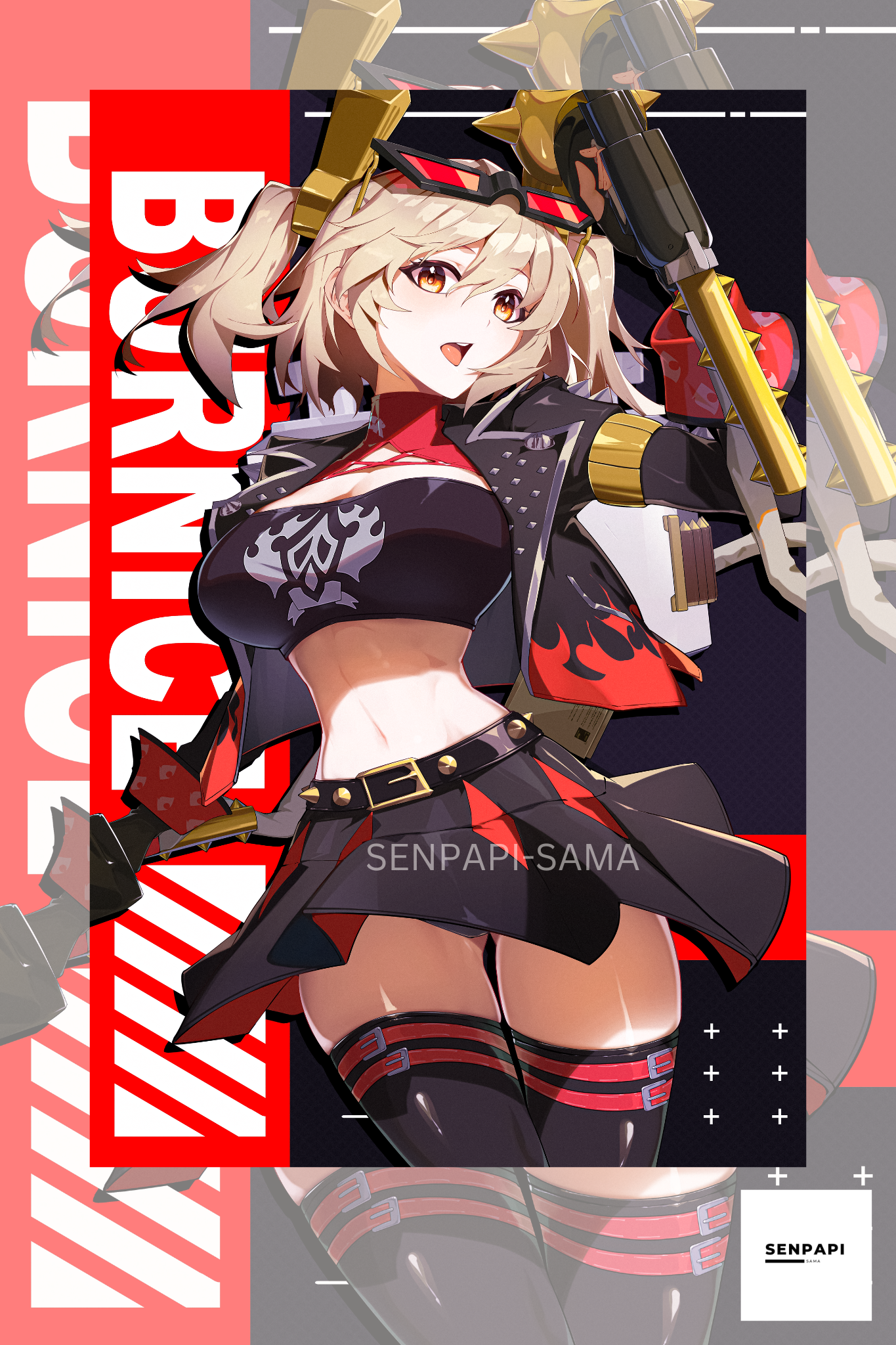 Burnice White - Zenless Zone Zero Poster