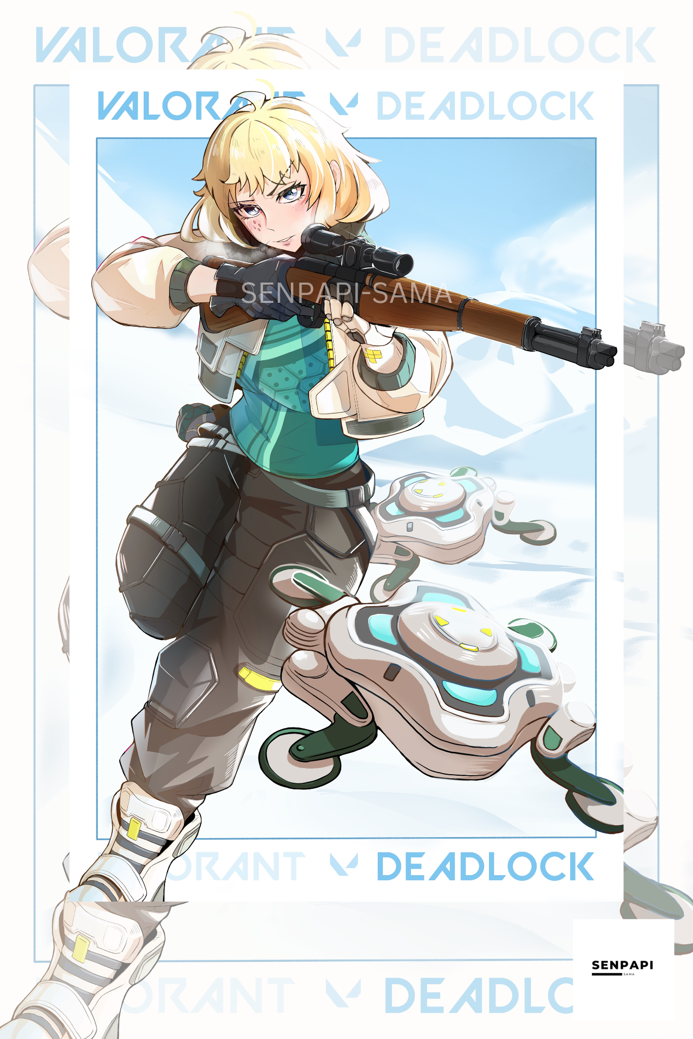 Deadlock - Valorant Poster