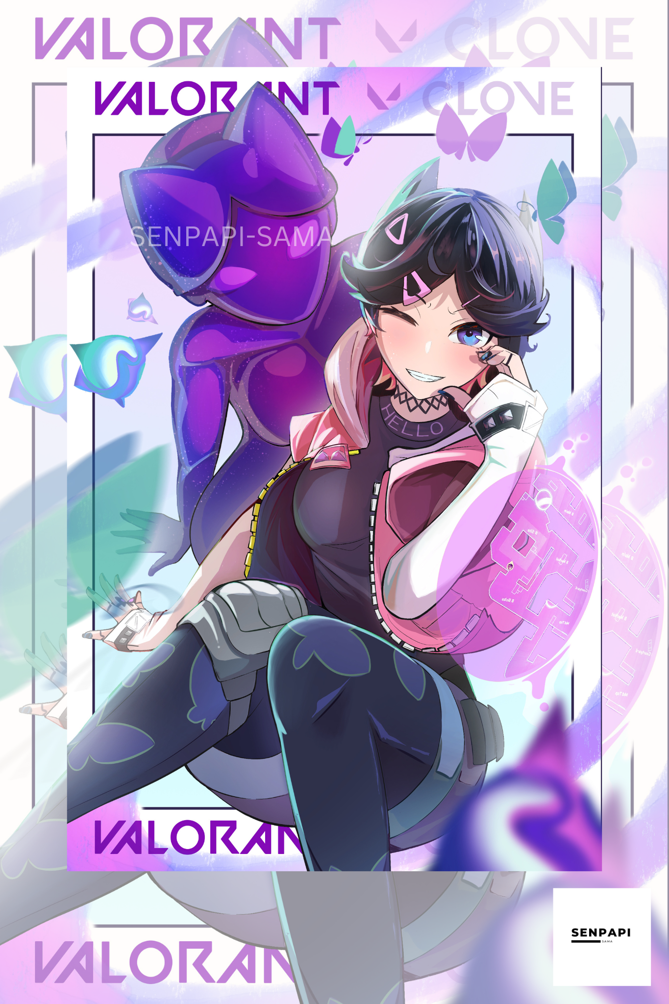 Clove - Valorant Poster