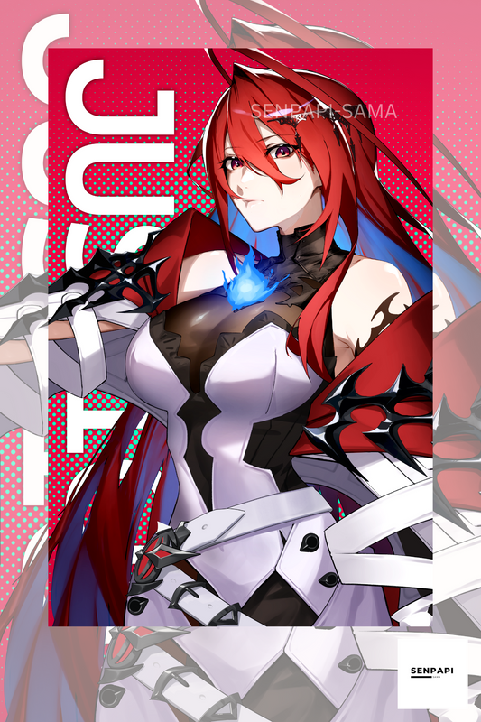 Elizabeth Rose Bloodflame - Hololive English Poster