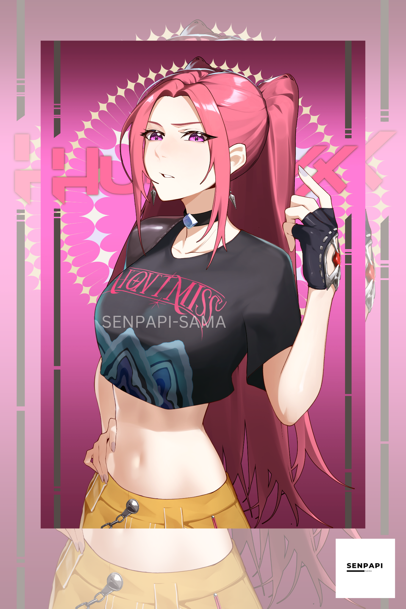 Mira - Huntrix KPOP Demon Hunter Poster