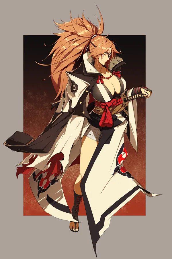 Baiken poster, Guilty Gear