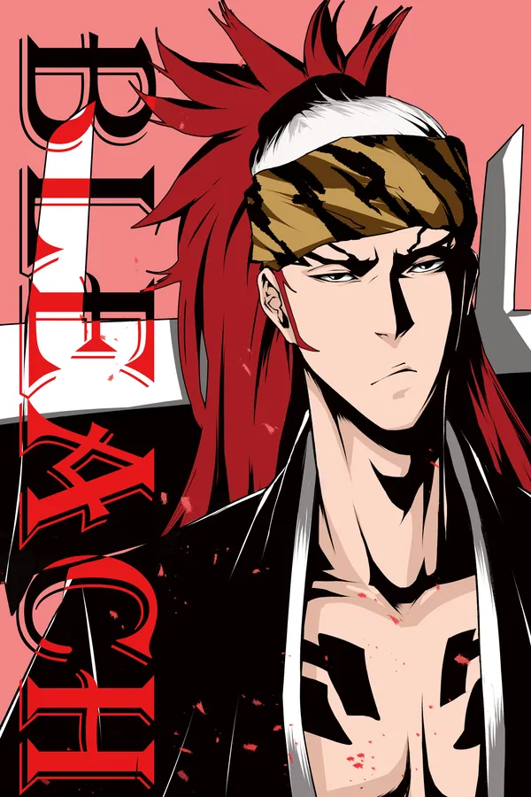 Renji Abarai poster, Bleach