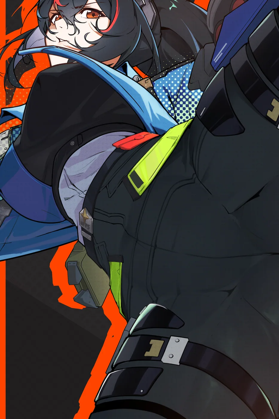 Close-up of the Zhu Yuan poster artwork